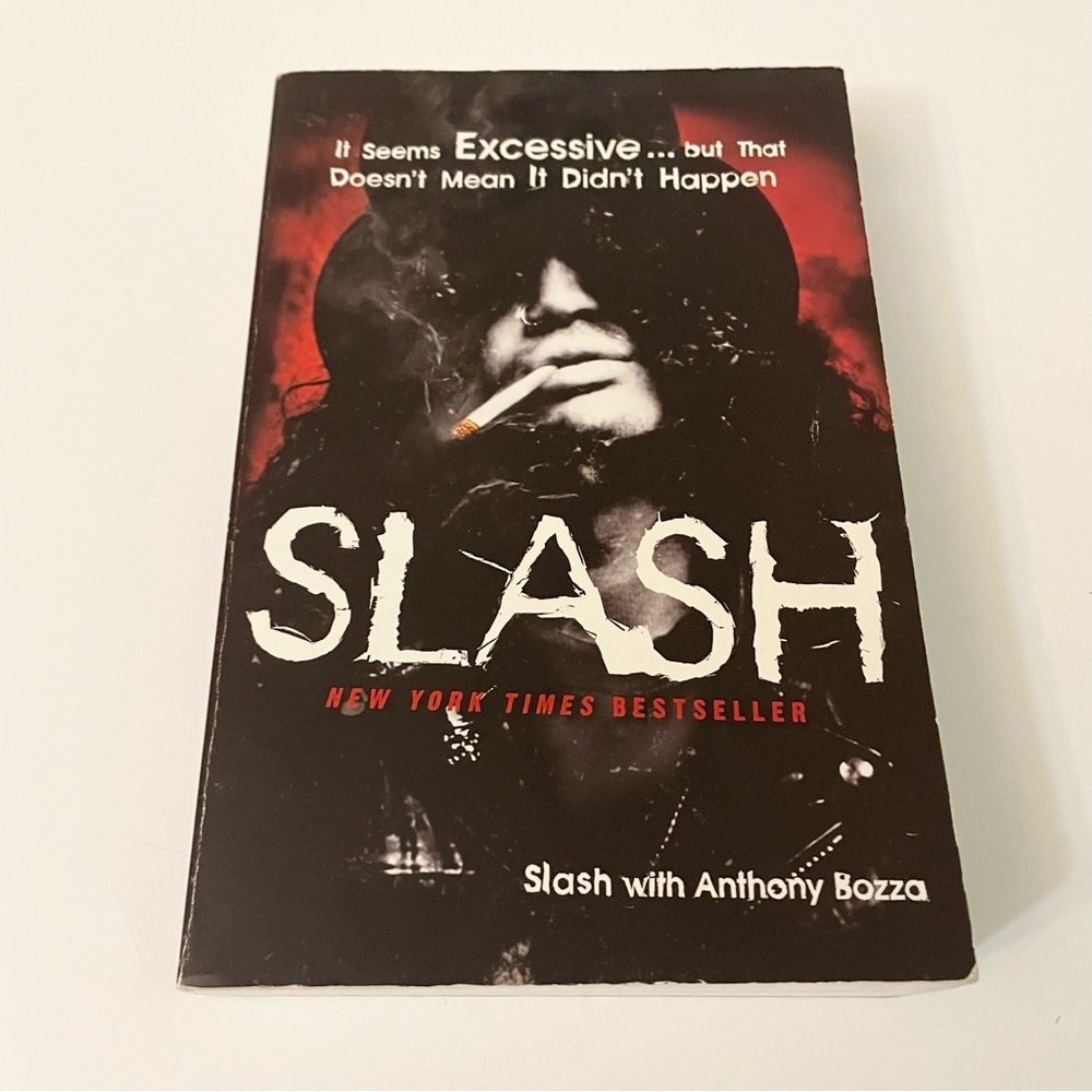 Slash Book by Anthony Bozza Slash Autobiography